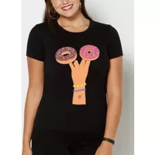 Pink Donuts T Shirt- Jimbeels at Spencer's