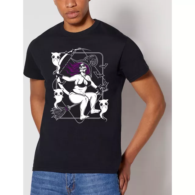 Pin-Up Witch T Shirt- von Kowen at Spencer's