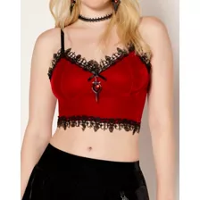 Red Heart Dagger Bralette at Spencer's