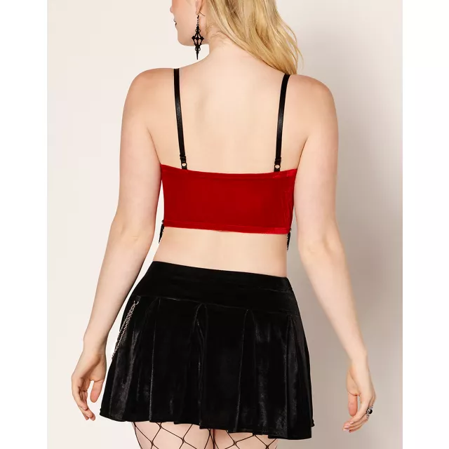Red Heart Dagger Bralette at Spencer's