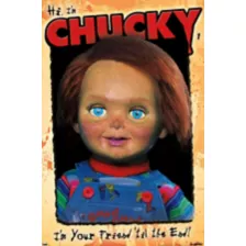 Friend Til the End Child's Play 2 Chucky Poster at Spencer's