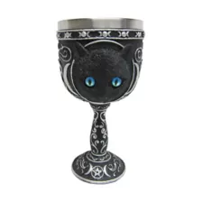 Cat Face Goblet - 13.5 oz. at Spencer's