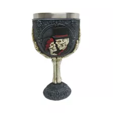 Skeleton Lovers Goblet - 13.5 oz. at Spencer's