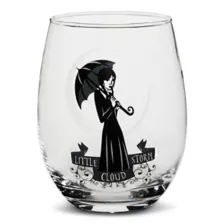 Little Storm Cloud Stemless Wine Glass 20 oz. - Wednesday at Spencer's