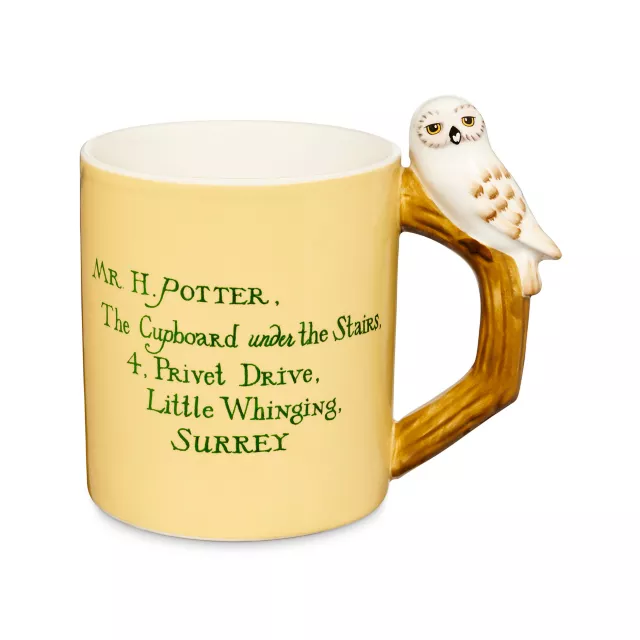 Hogwarts Letter Molded Handle Coffee Mug - Harry Potter at Spencer's