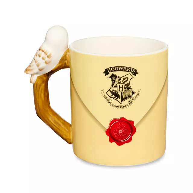 Hogwarts Letter Molded Handle Coffee Mug - Harry Potter at Spencer's