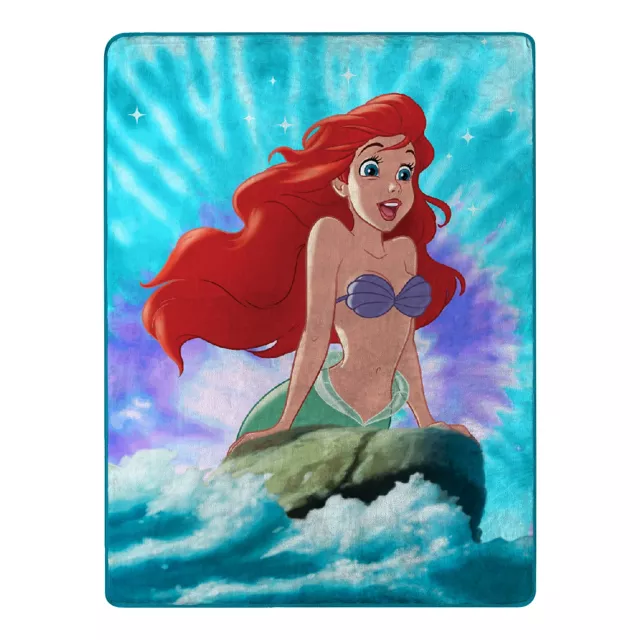 Disney The factory little mermaid blanket large 84 in X 64 in