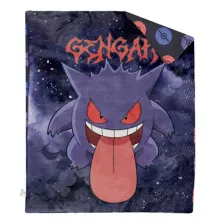 Gengar Fleece Blanket - Pokémon at Spencer's