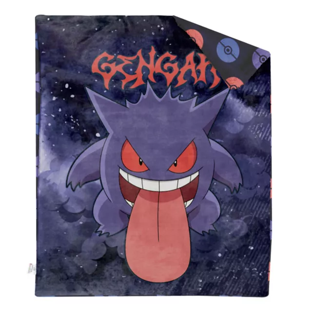 Gengar Fleece Blanket - Pokémon at Spencer's