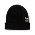 Fuck Off Barbed Wire Beanie Hat at Spencer's