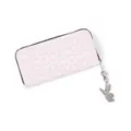 Pink and White Playboy Zip Wallet at Spencer's
