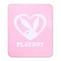 Playboy Bunny Heart Fleece Blanket at Spencer's