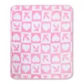 Playboy Bunny Heart Fleece Blanket at Spencer's