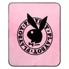 Playboy Circle Logo Fleece Blanket at Spencer's