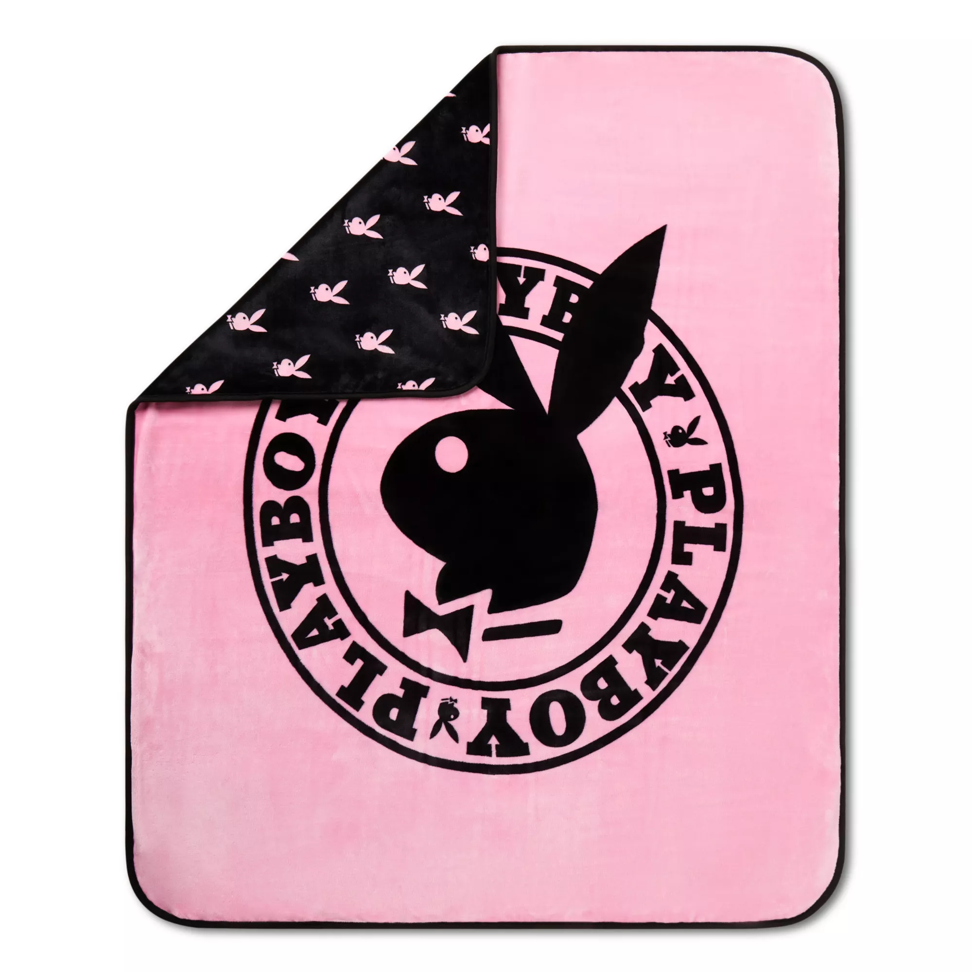 Playboy Circle Logo Fleece Blanket at Spencer's
