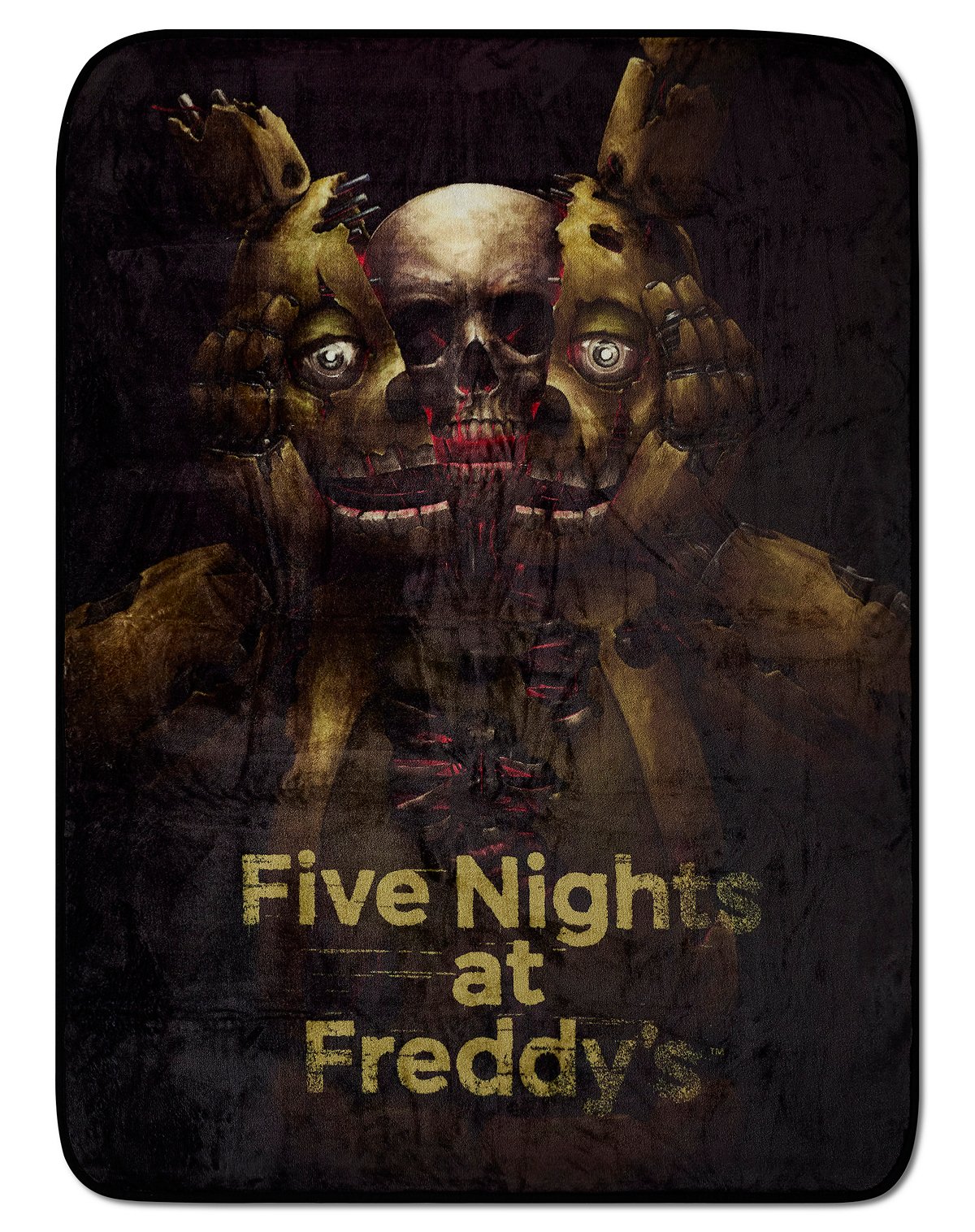 Five Nights at Freddy's Skull Fleece Blanket - Five Nights at Freddy's