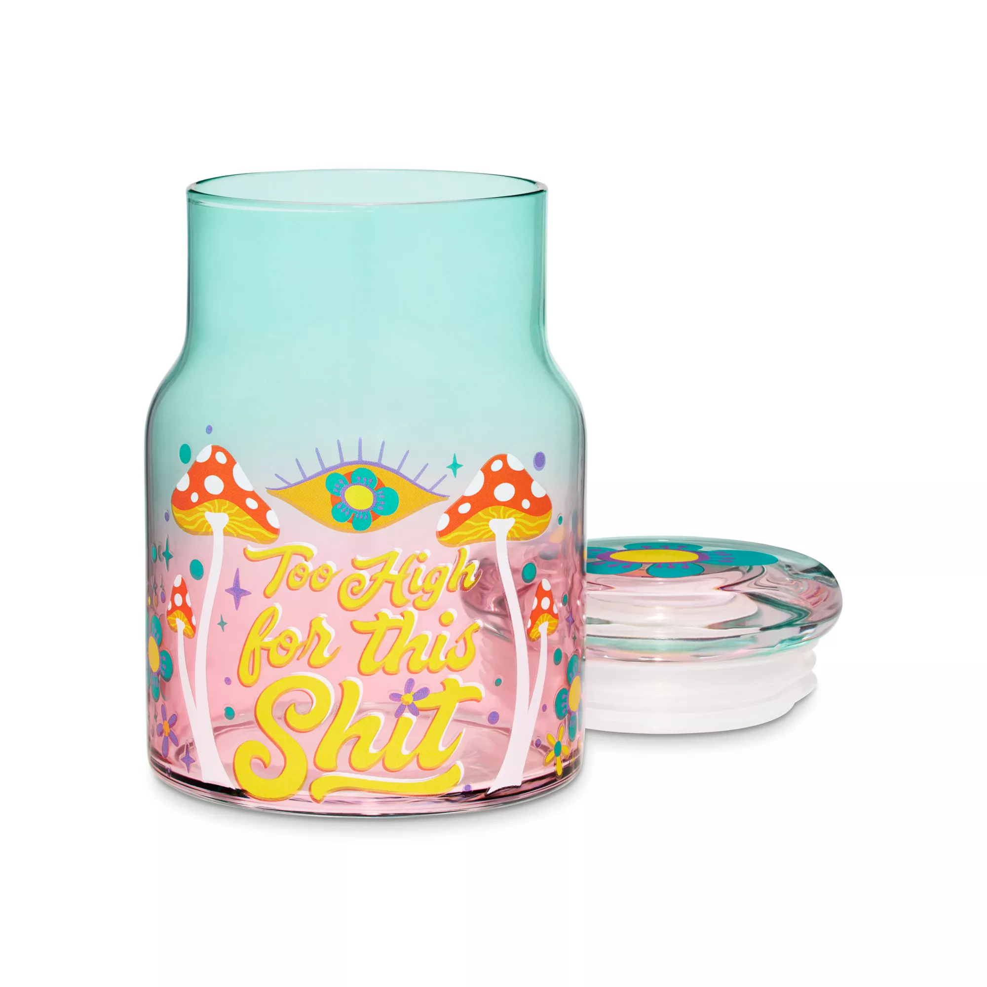 Too High For This Shit Stash Jar - 5.6 oz. at Spencer's