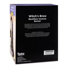 Witch's Brew Backflow Incense Burner at Spencer's