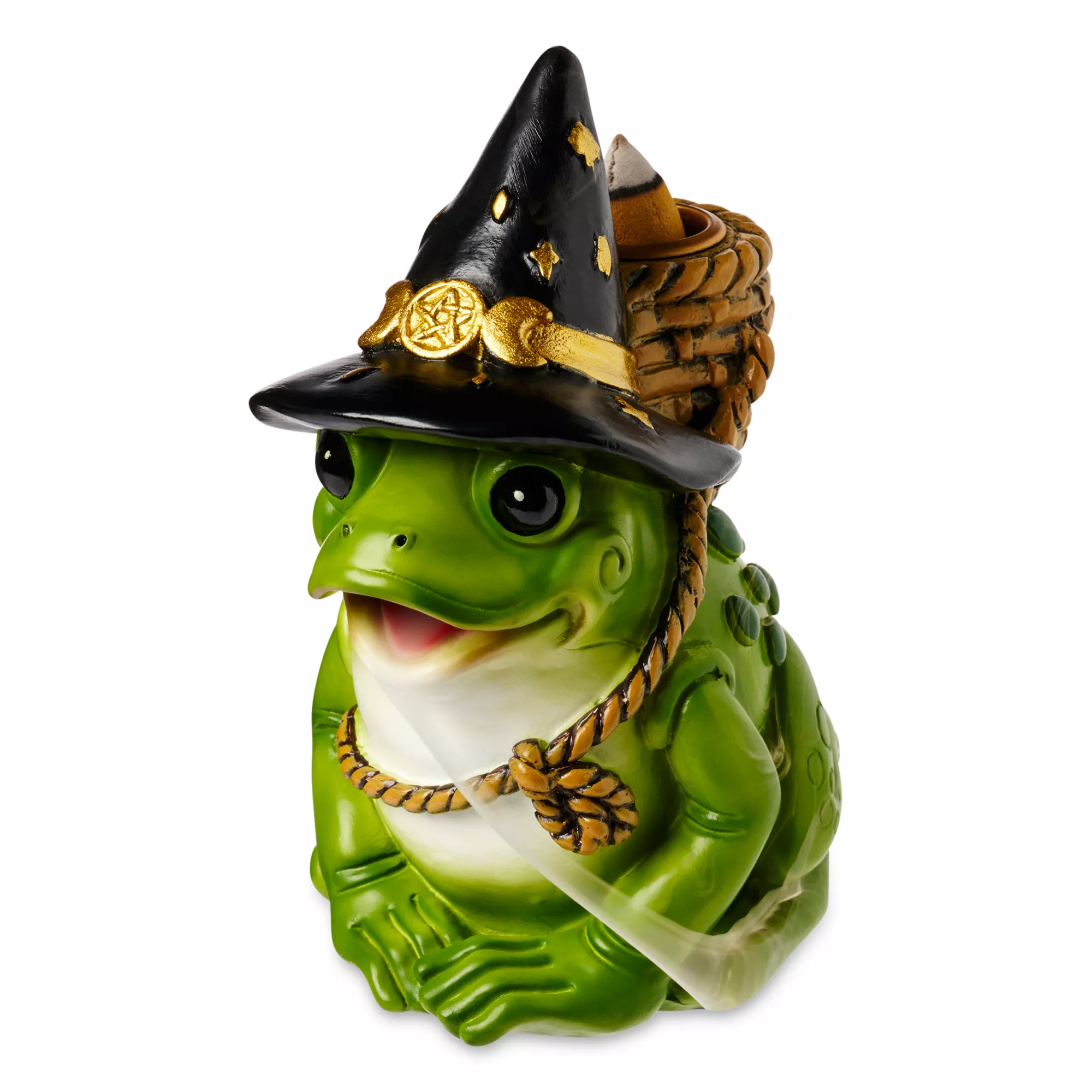 Wizard Frog Backflow Incense Burner at Spencer's