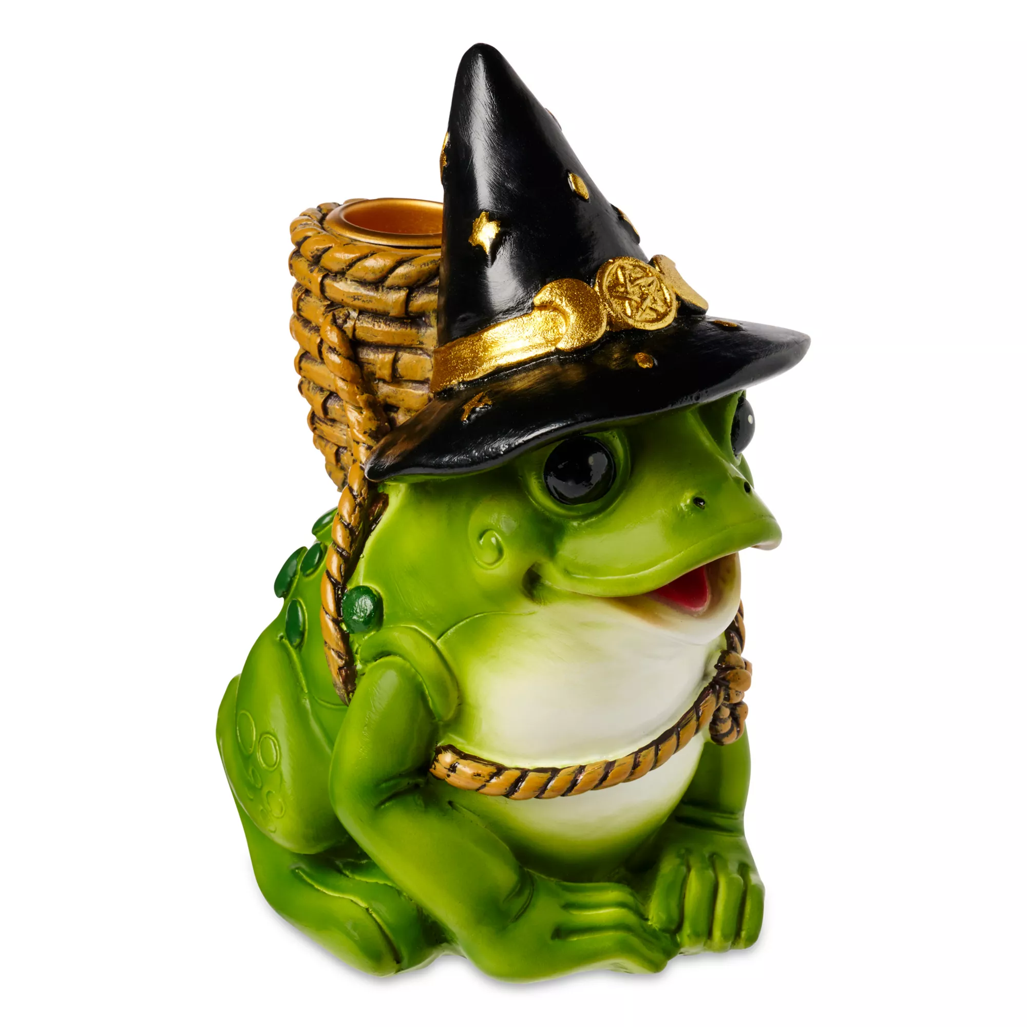 Wizard Frog Backflow Incense Burner at Spencer's