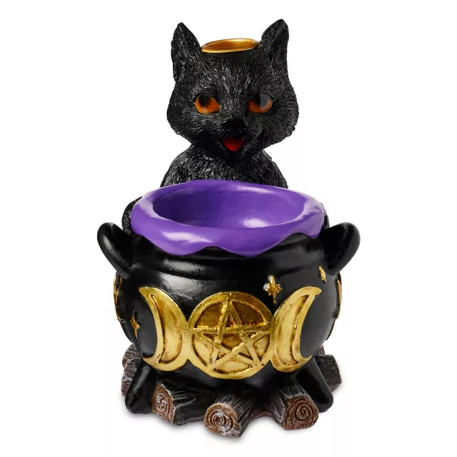 Cat Cauldron Backflow Incense Burner at Spencer's