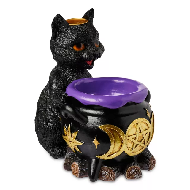 Cat Cauldron Backflow Incense Burner at Spencer's