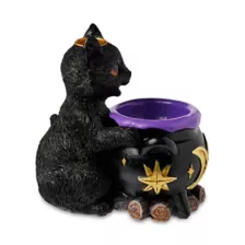 Cat Cauldron Backflow Incense Burner at Spencer's