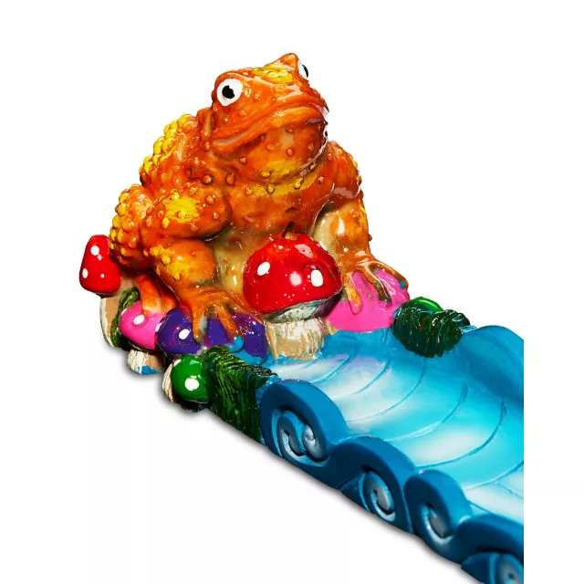 Mushroom Frog Flat Incense Burner at Spencer's