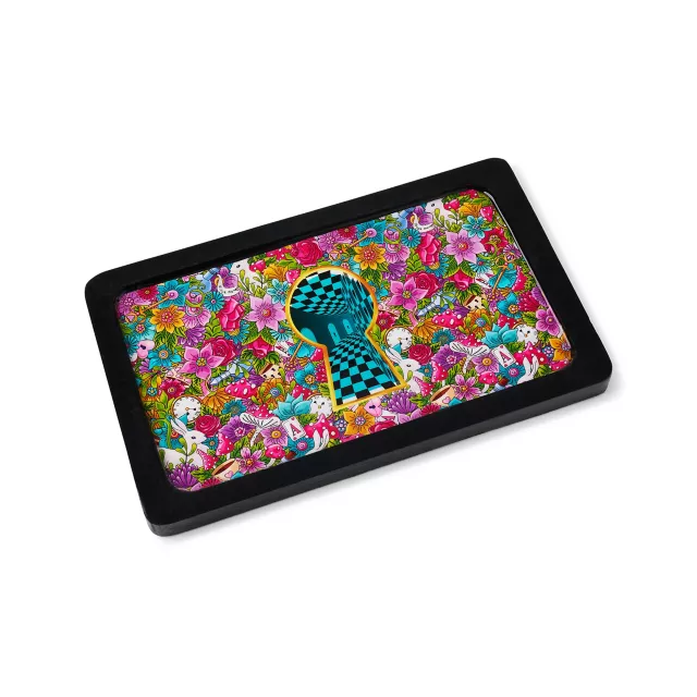 Alice Keyhole Rolling Tray at Spencer's