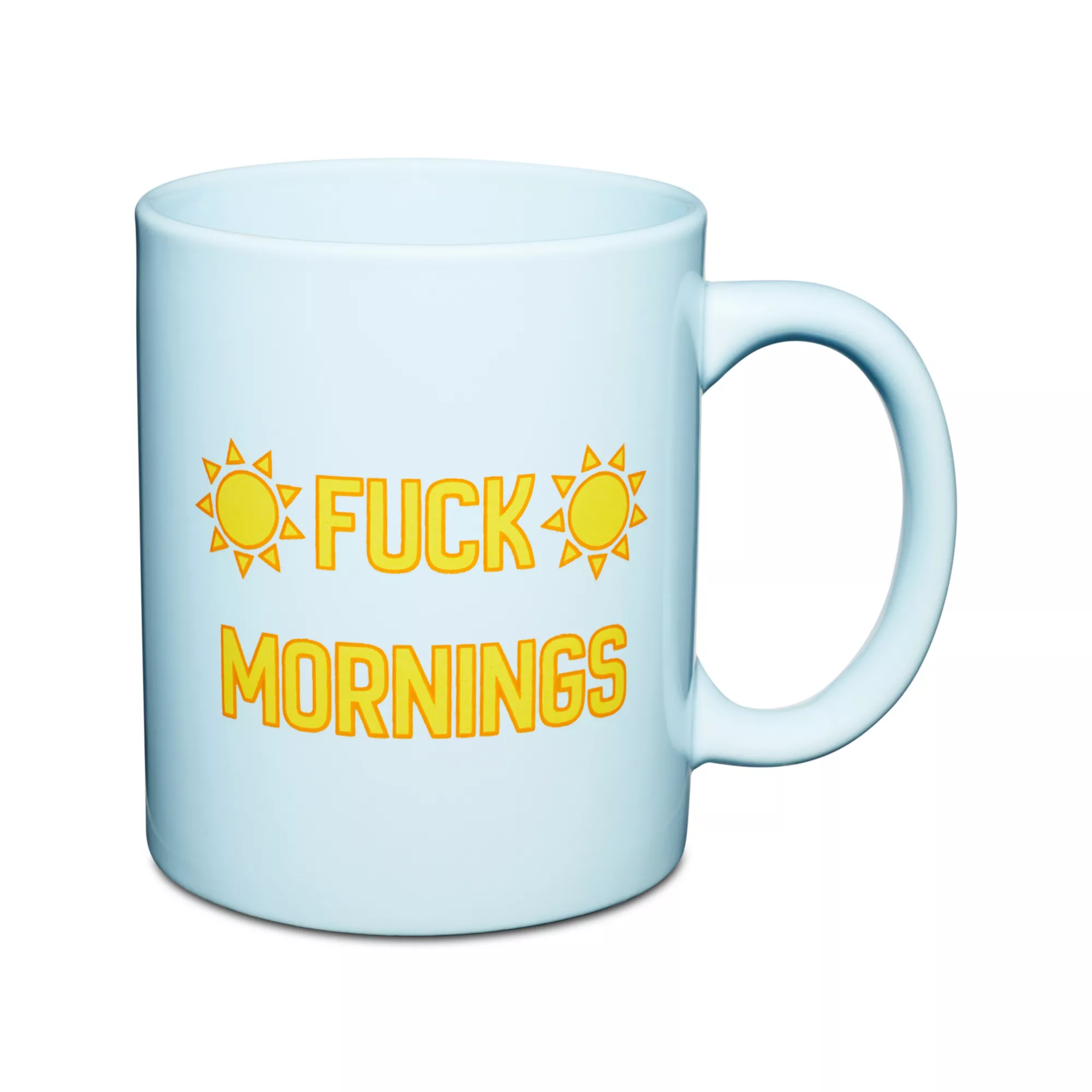 Fuck Mornings Coffee Mug - 20 oz.