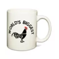 World's Biggest Cock Coffee Mug - 20 oz. at Spencer's