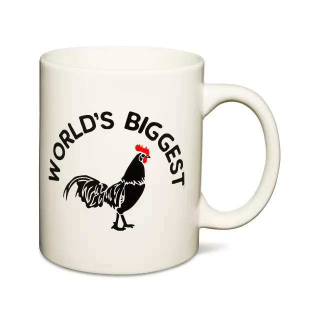 World's Biggest Cock Coffee Mug - 20 oz. at Spencer's