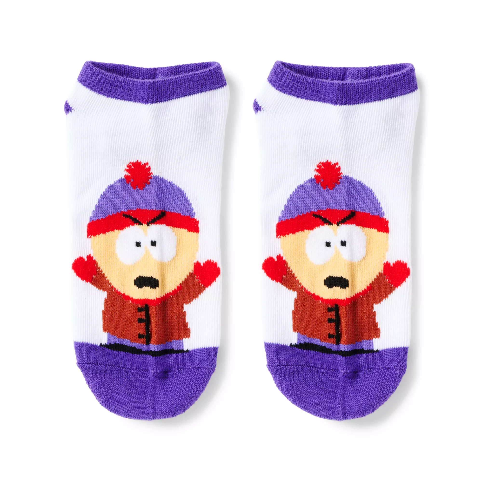 Multi-Pack South Park Funny Character Ankle Socks - 5 Pair at Spencer's