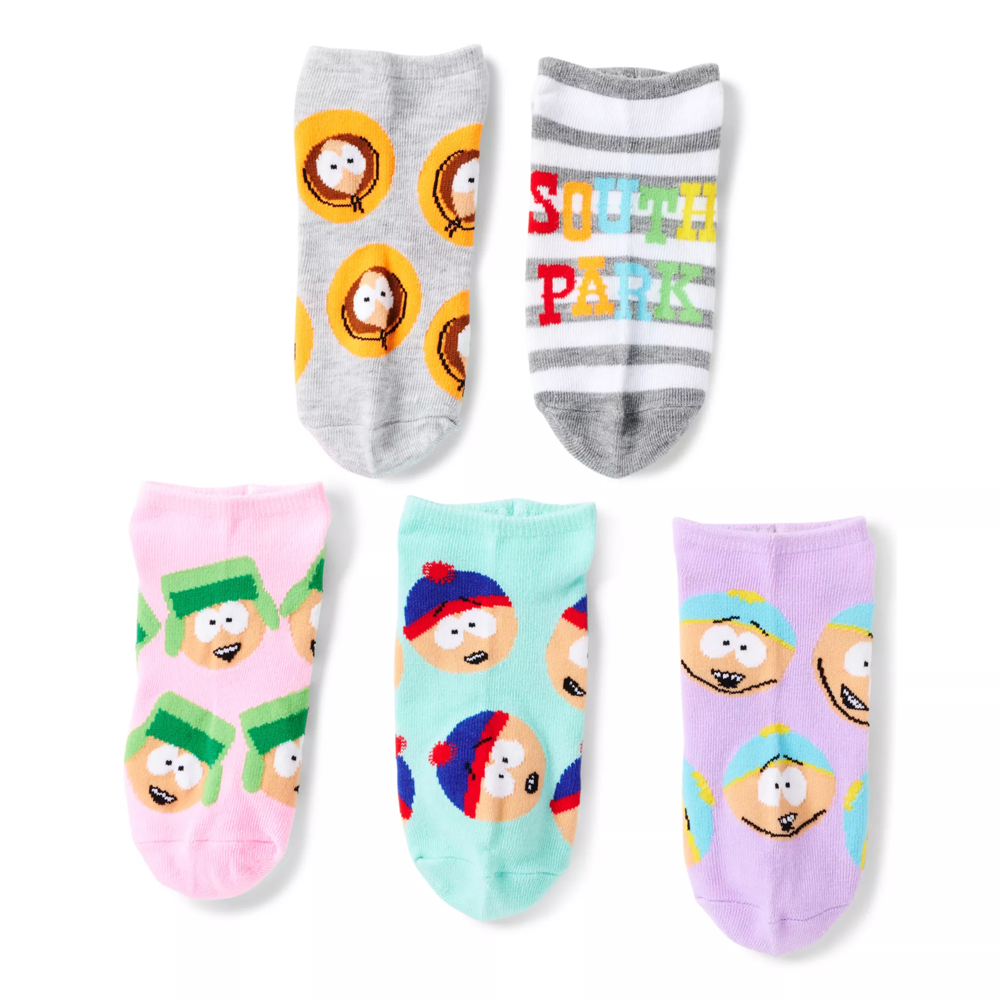 Multi-Pack South Park Humor Socks - 5 Pair at Spencer's