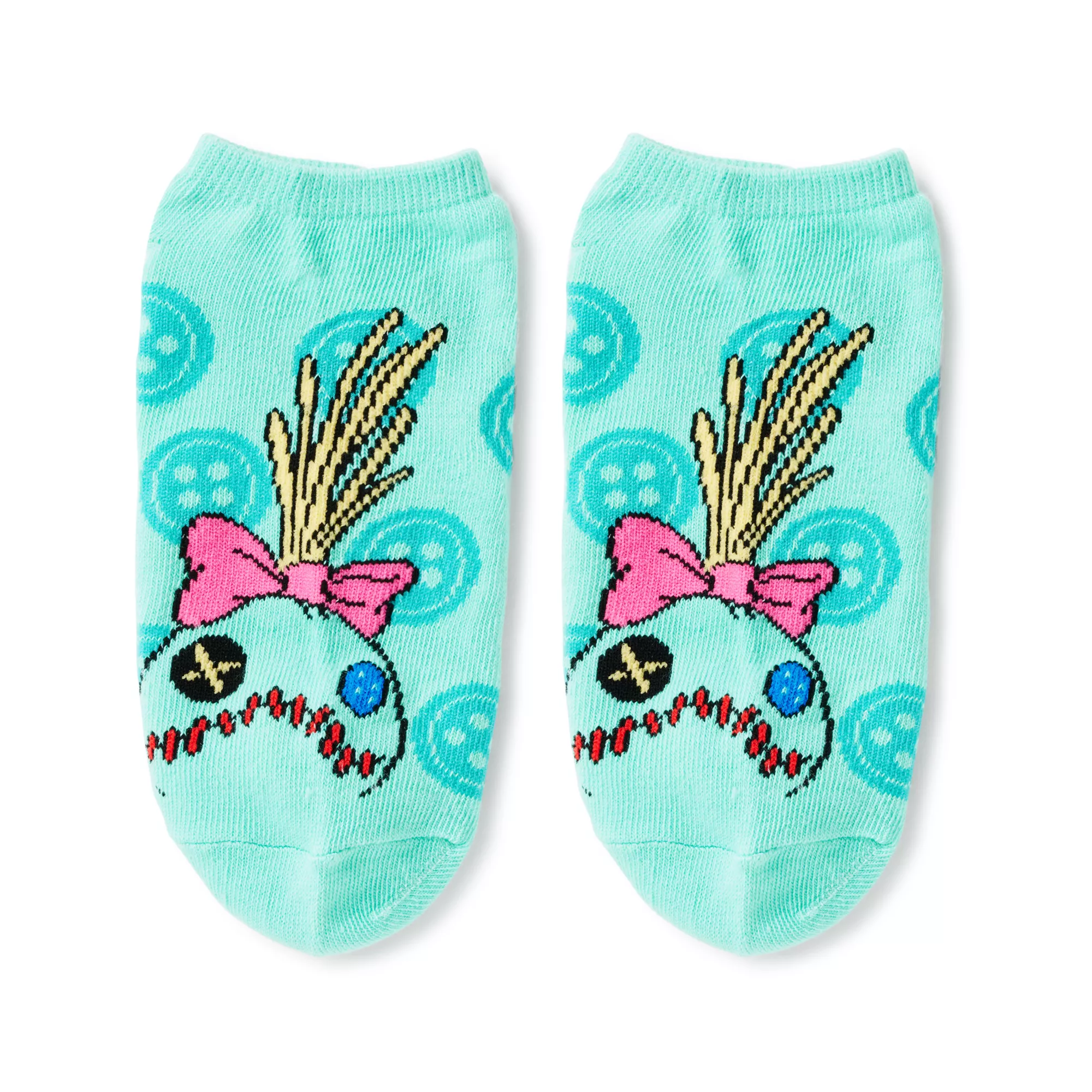 Multi-Pack Lilo & Stitch Characters Ankle Socks - 5 Pair at Spencer's