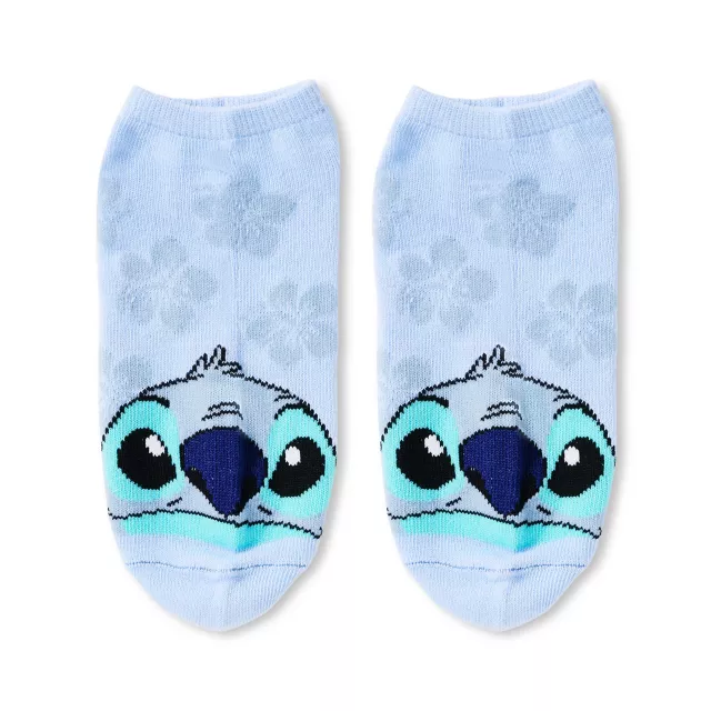 Multi-Pack Lilo & Stitch Characters No Show Socks - 5 Pack at Spencer's