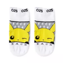 Pikachu No Show Socks 5 Pack - Pokémon at Spencer's