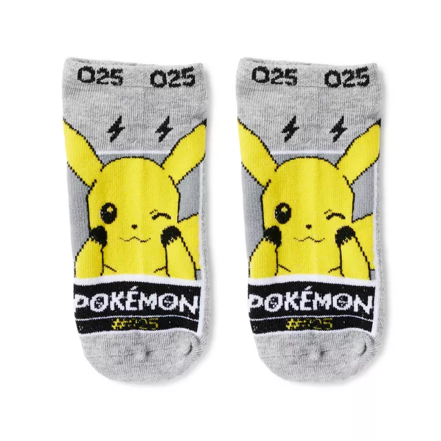 Pikachu No Show Socks 5 Pack - Pokémon at Spencer's
