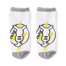 Pikachu No Show Socks 5 Pack - Pokémon at Spencer's