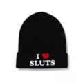 I Heart Sluts Cuff Beanie Hat - Danny Duncan at Spencer's