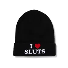 I Heart Sluts Cuff Beanie Hat - Danny Duncan at Spencer's