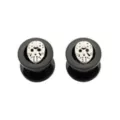 Jason Voorhees Mask Plugs - Friday the 13th at Spencer's