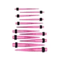 Pink Tapers - 6 Pair at Spencer's
