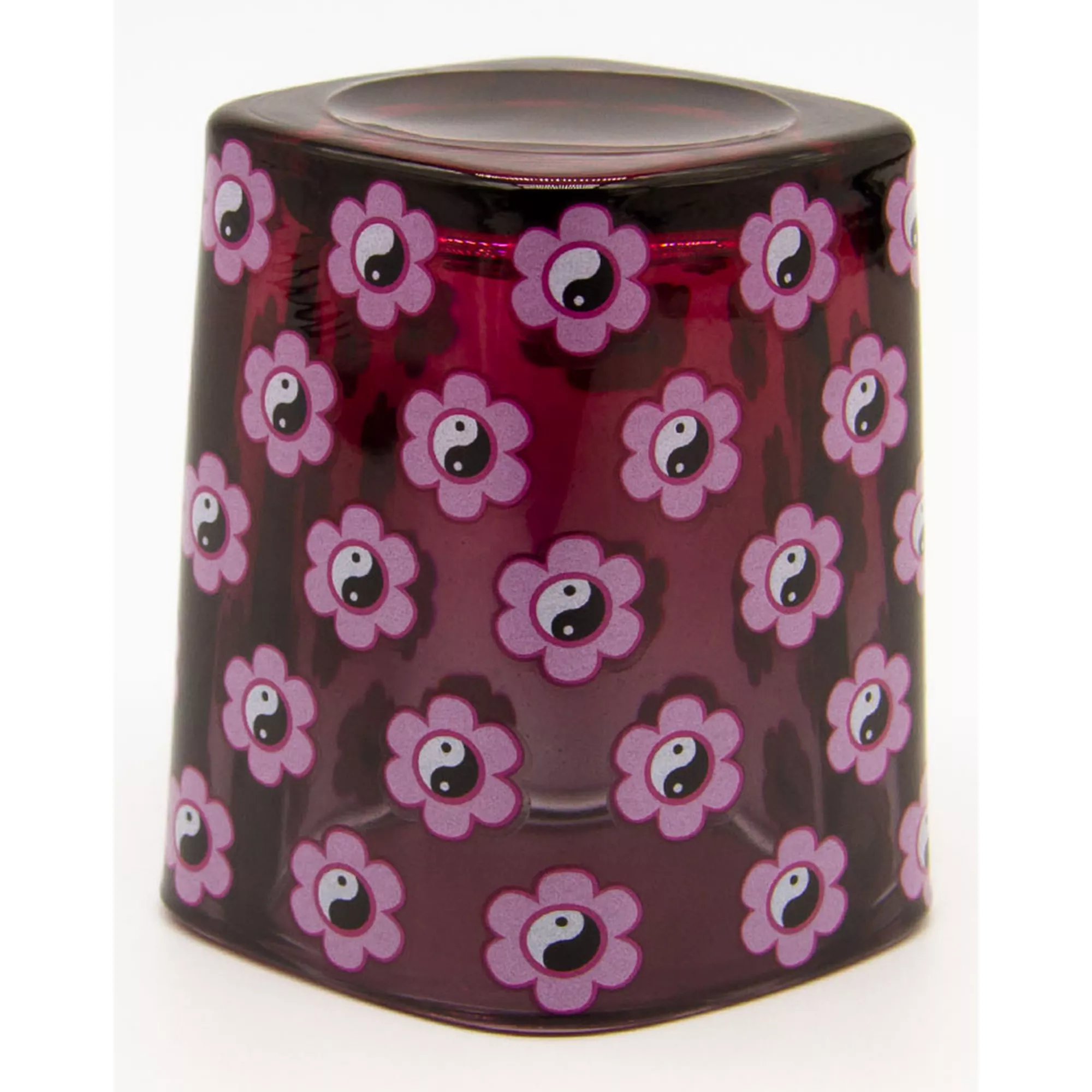 Yin Yang Flower Square Shot Glass - 2 oz. at Spencer's