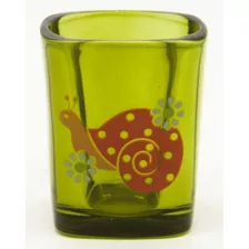 Snail Icon Square Shot Glass - 2 oz. at Spencer's
