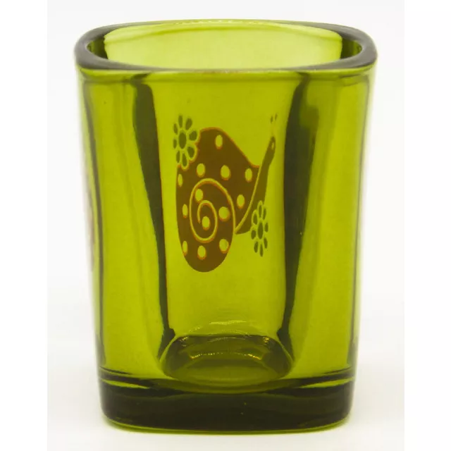 Snail Icon Square Shot Glass - 2 oz. at Spencer's