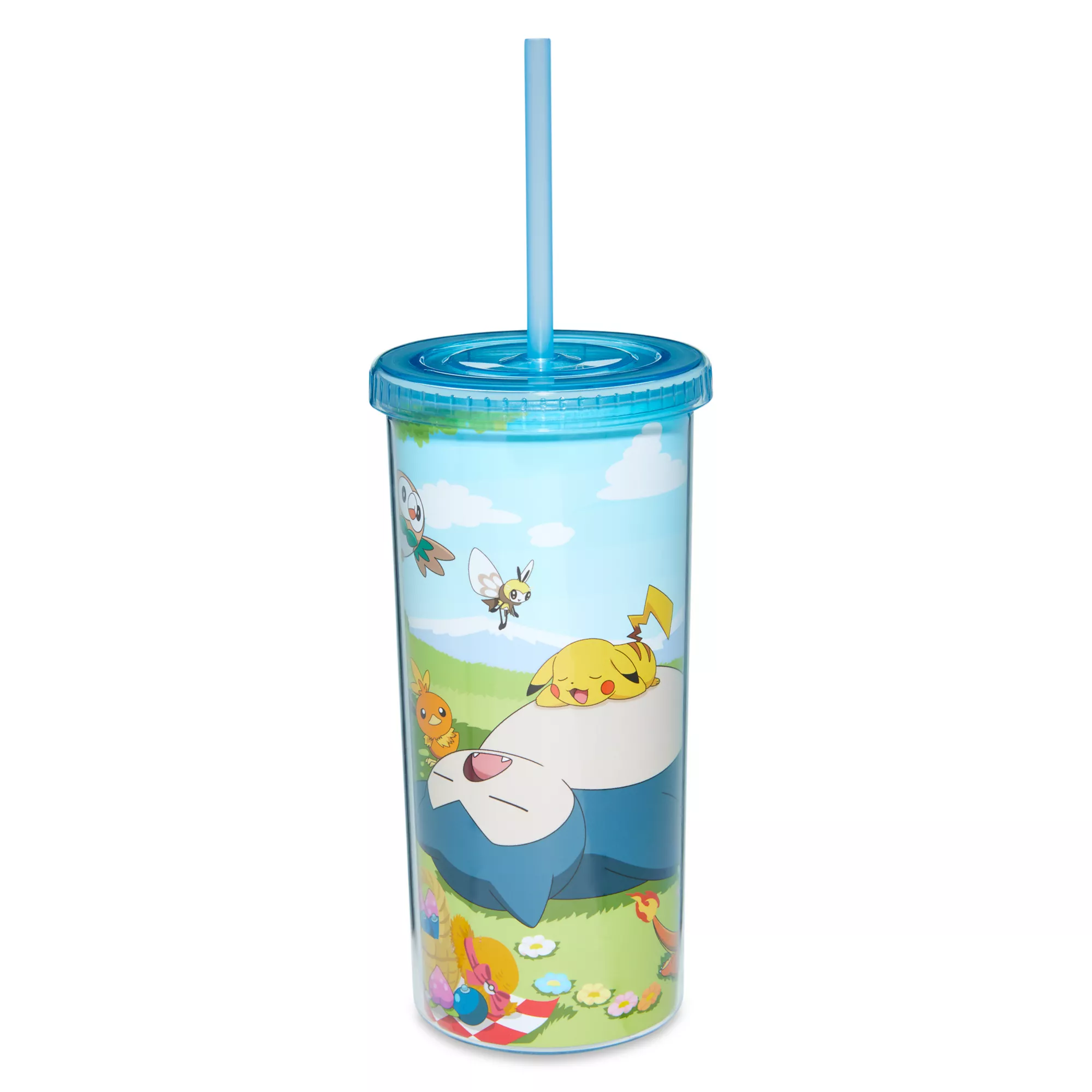 Pokémon Picnic Cup with Straw - 20 oz. at Spencer's