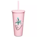 I Am Baby Pink Strawberry Cup With Straw at Spencer's