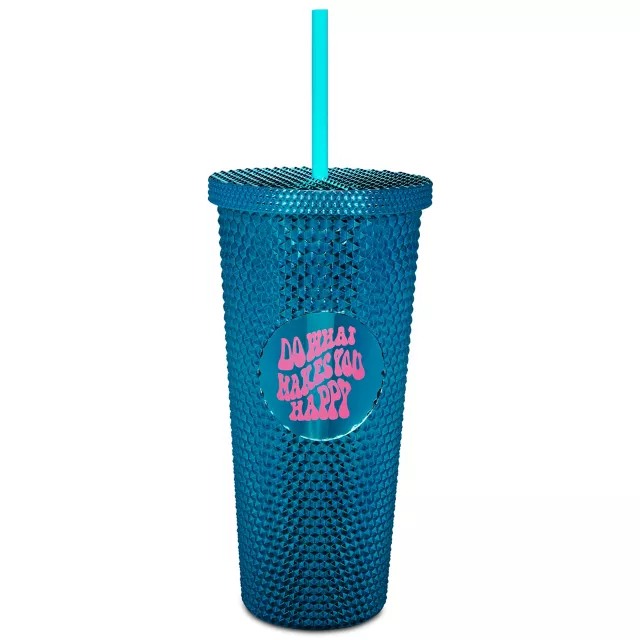 Do What Makes You Happy Cup with Straw - 24 oz. at Spencer's