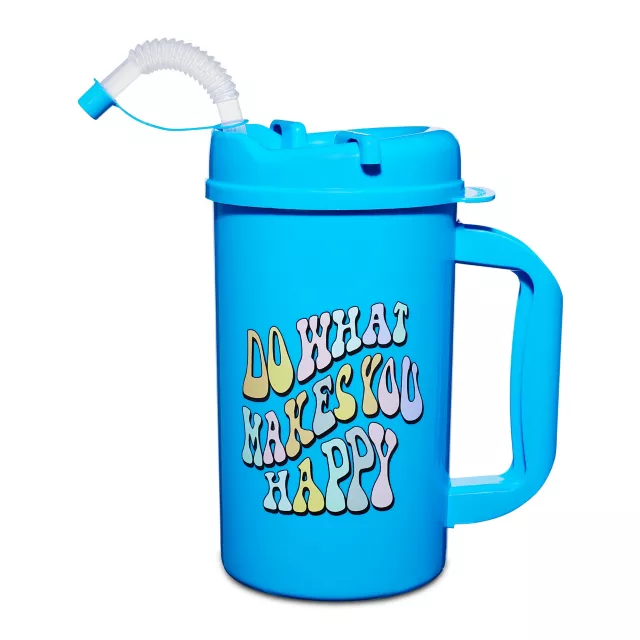 Do What Makes You Happy Cup with Straw - 33 oz. at Spencer's